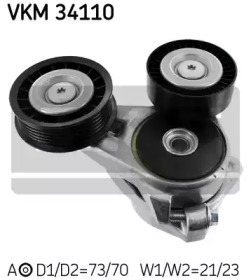 SKF VKM34110